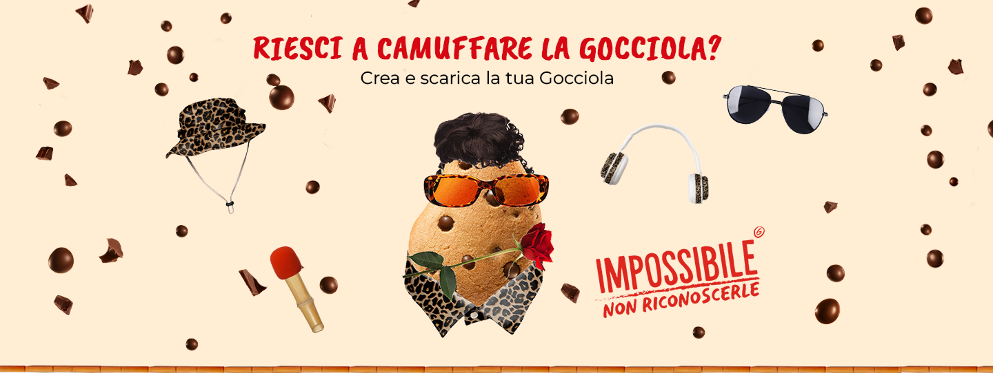 Crea la tua Gocciola mascherata
